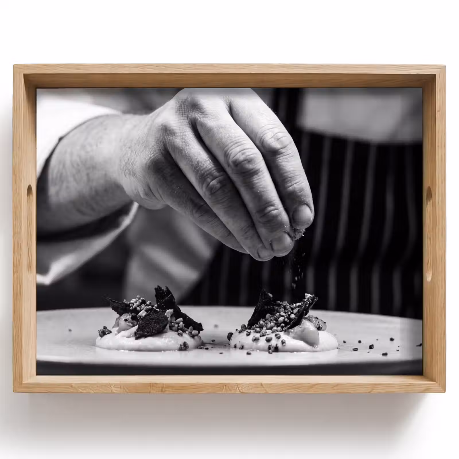 Dienblad - Chef - Garnering - Gerecht — 1