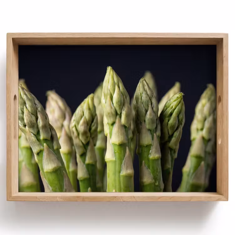 Dienblad - Asperges - Groen - Zwart — 1