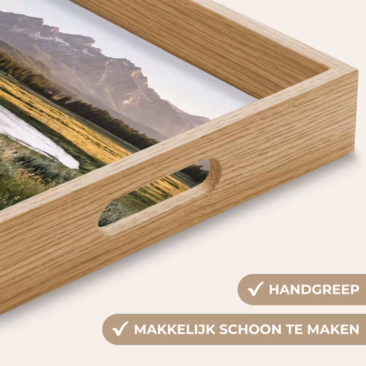 Dienblad - Berglandschap - Rivier - Bos — 5