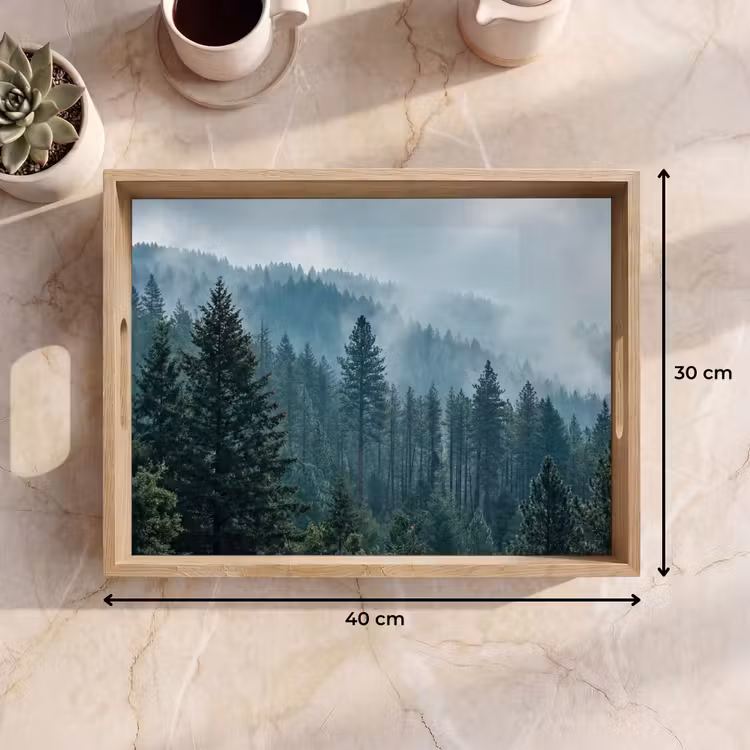 Dienblad - Naaldwoud - Bergen - Mist — 9