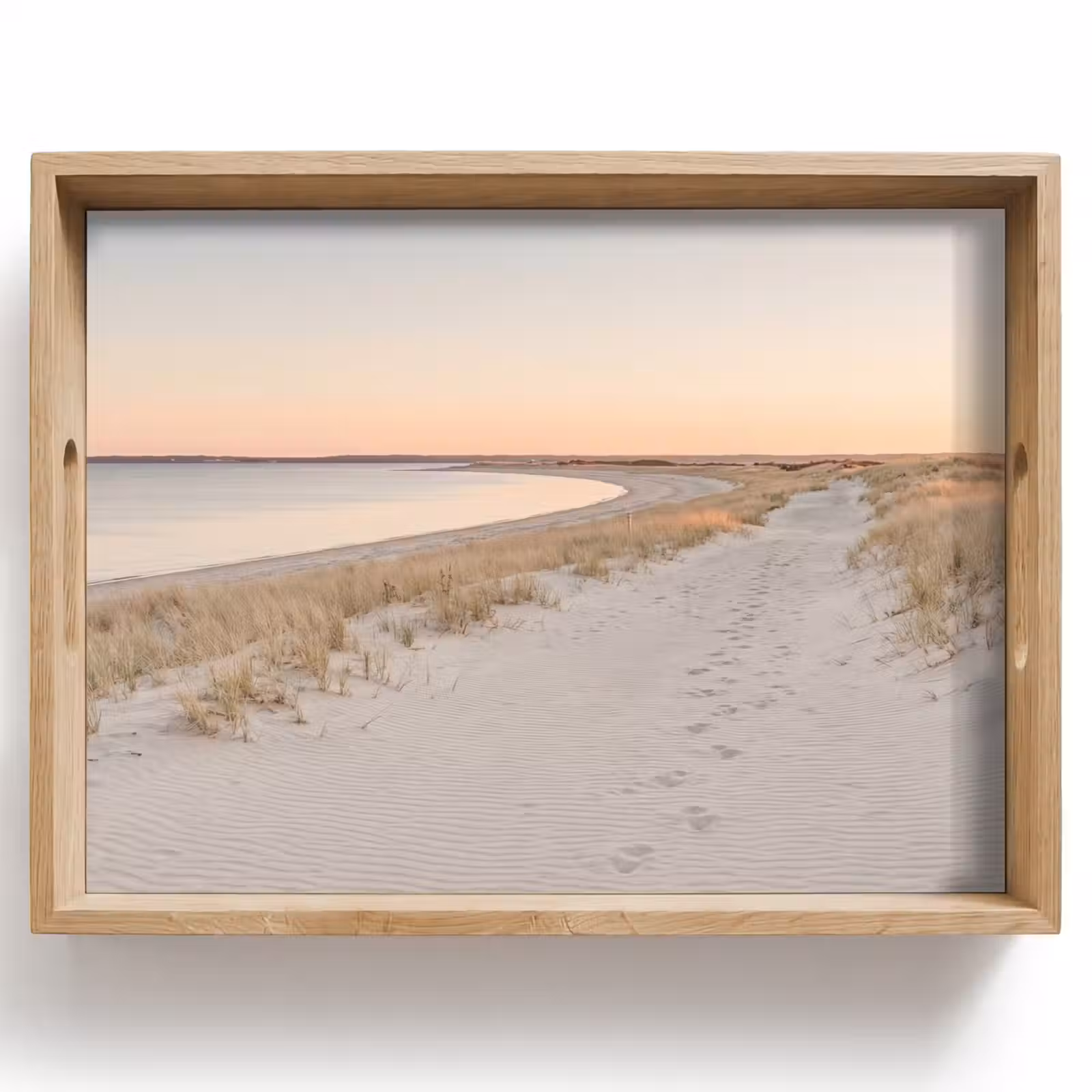 Dienblad - Kustlijn - Horizon - Hek — 1