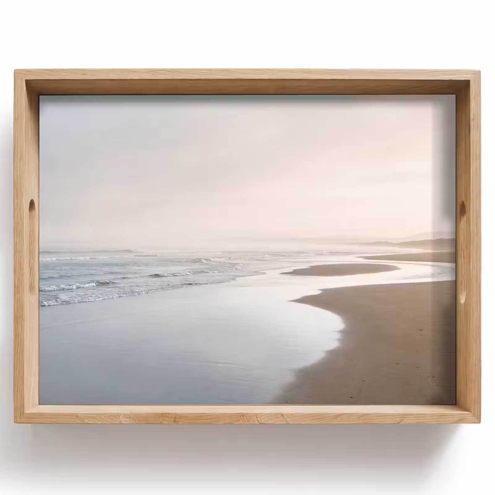 Dienblad - Kustlijn - Strand - Oceaan — 1