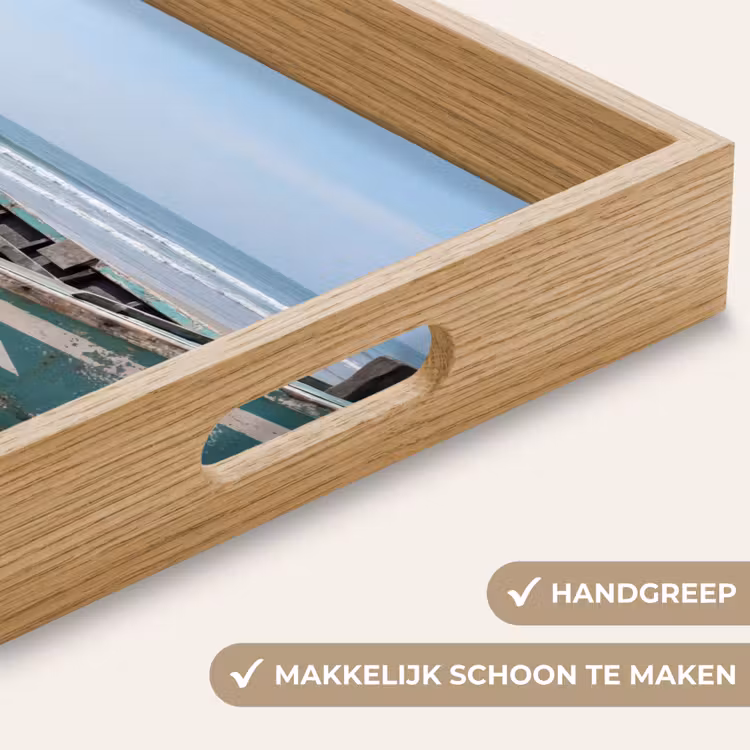 Dienblad - Boot - Zandstrand - Zee — 5
