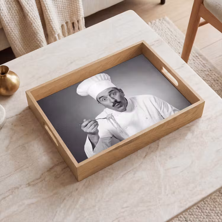 Dienblad - Chef - Spaghetti - Pasta — 2