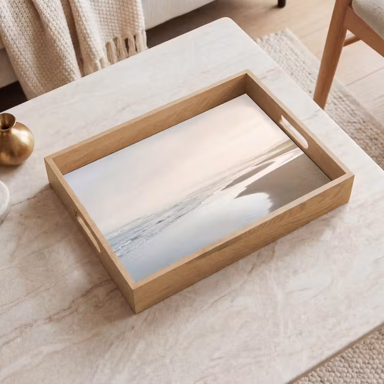Dienblad - Kustlijn - Strand - Oceaan — 2