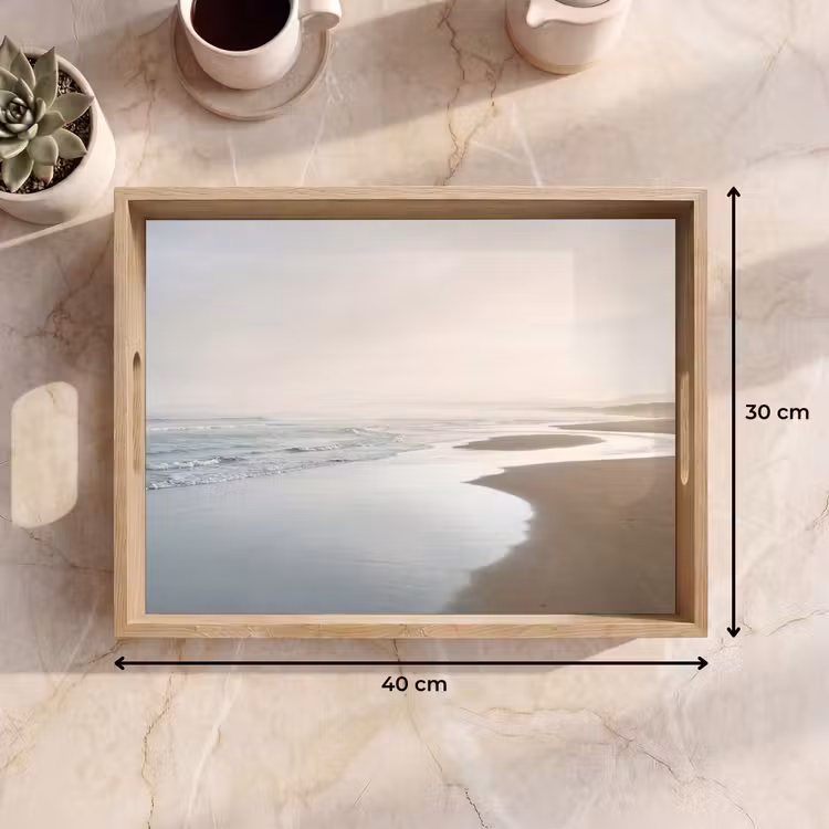 Dienblad - Kustlijn - Strand - Oceaan — 9