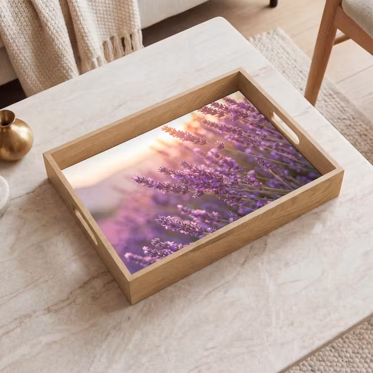 Dienblad - Lavendel - Paars - Zonlicht — 2