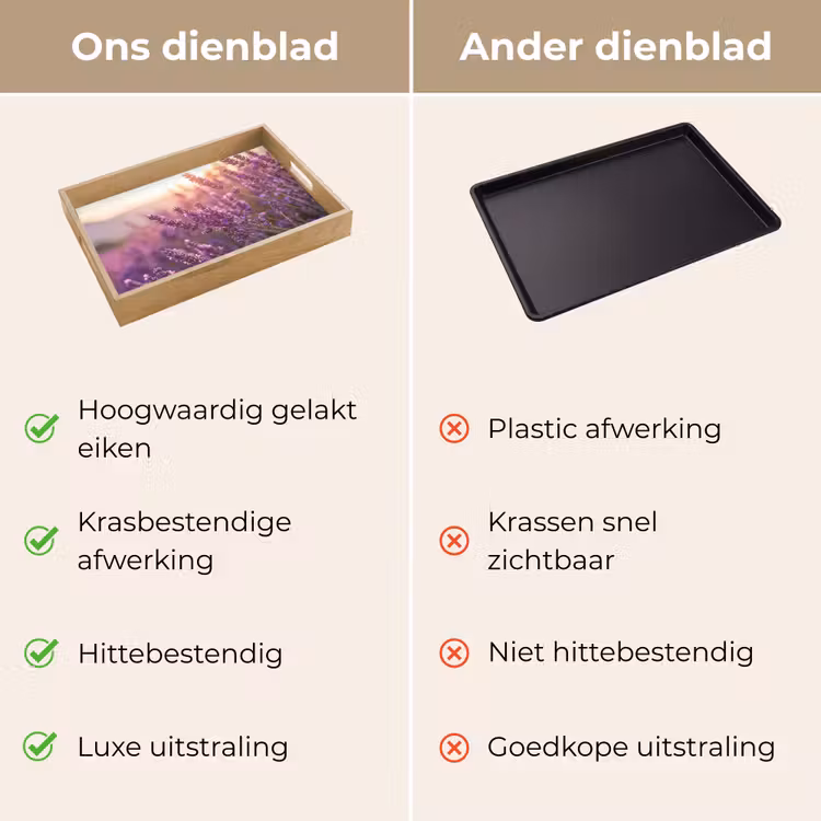 Dienblad - Lavendel - Paars - Zonlicht — 3
