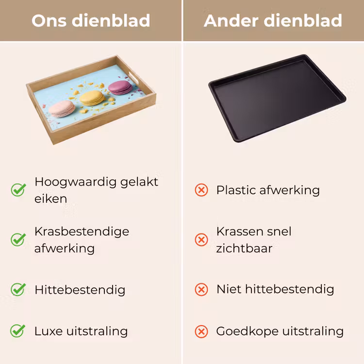 Dienblad - Macarons - Kleurrijk - Pastel — 3