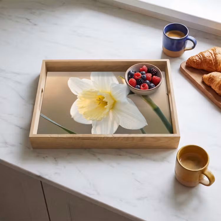 Dienblad - Narcis - Bloem - Minimalistisch — 4