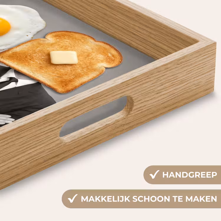 Dienblad - Ontbijt - Koppel - Ei - Brood — 5