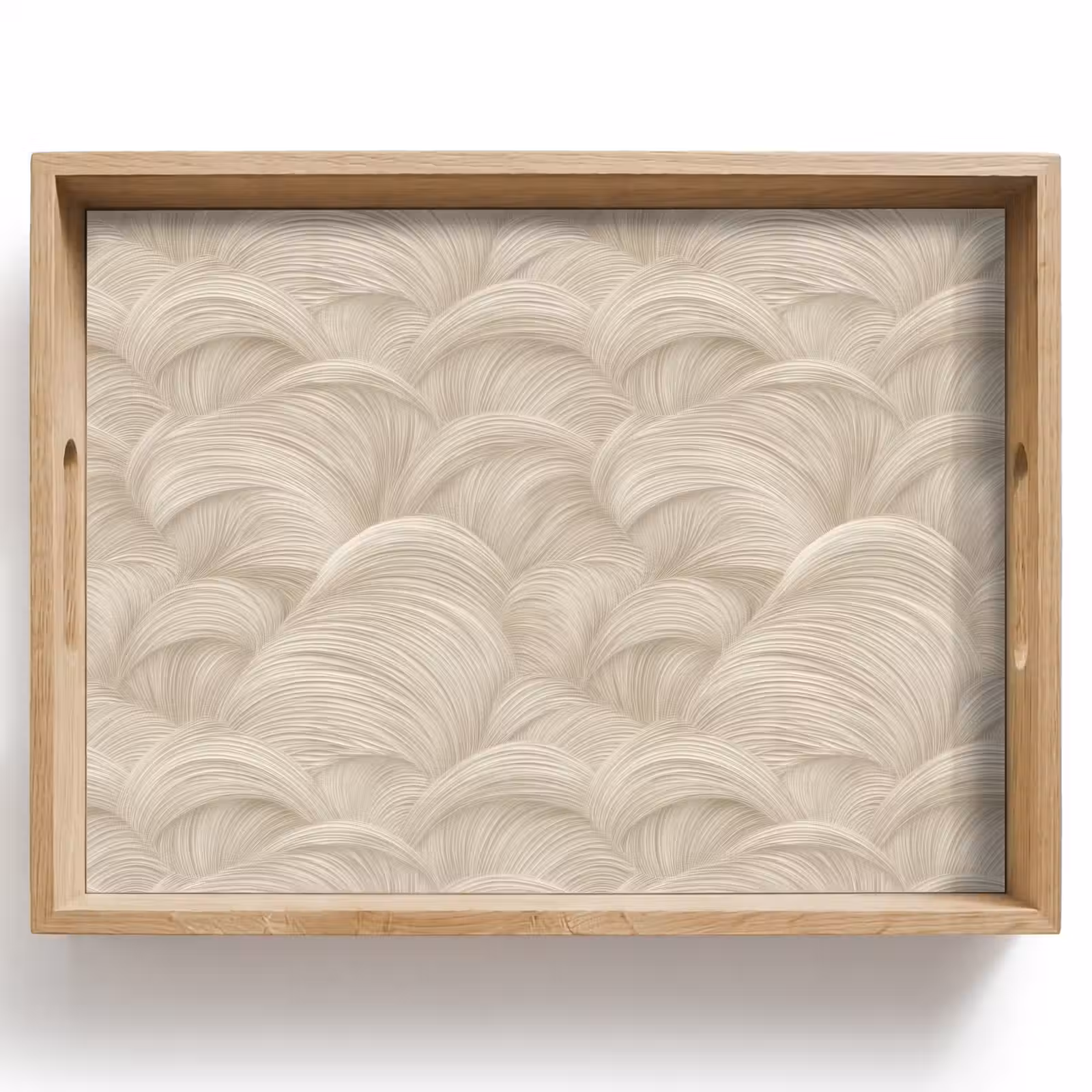 Dienblad - Bogen - Patroon - Beige — 1