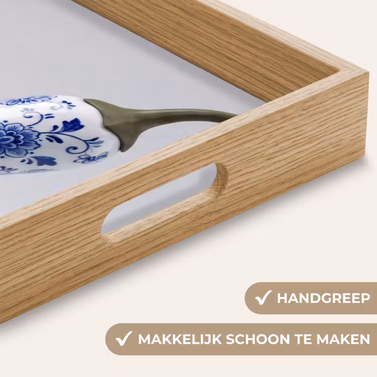 Dienblad - Chilipeper - Keramiek - Blauw — 5