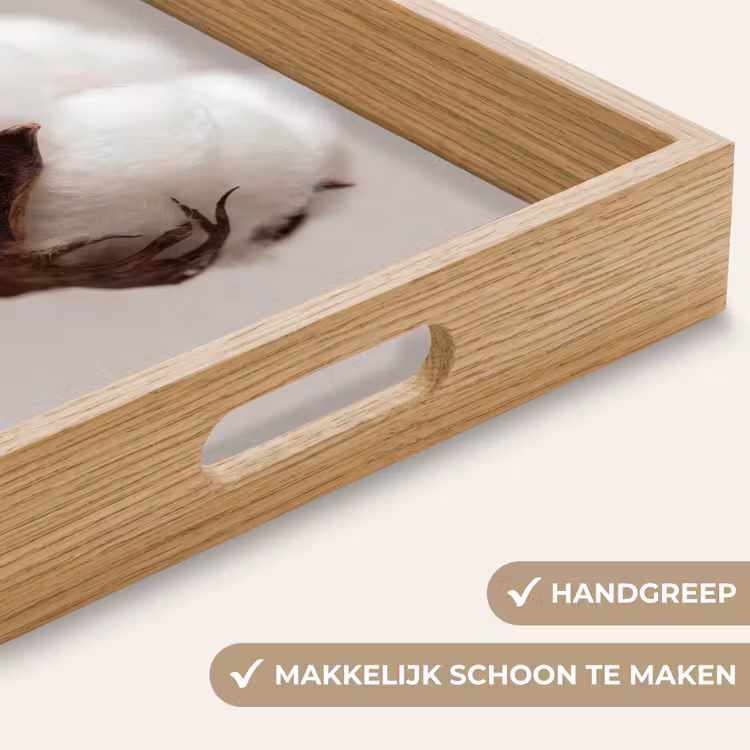 Dienblad - Katoenbol - Minimalistisch - Wit — 5