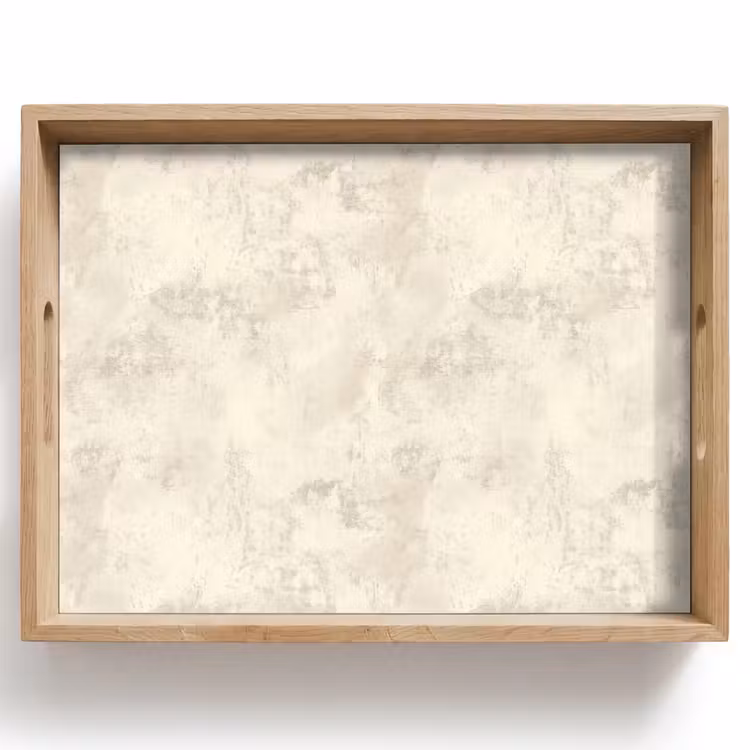 Dienblad - Patroon - Organisch - Beige — 1