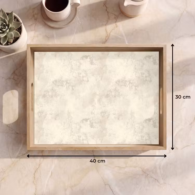Dienblad - Patroon - Organisch - Beige — 9