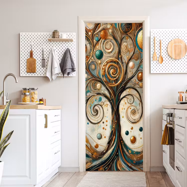 Deursticker - Levensboom - Boom - Abstract - Modern — 7