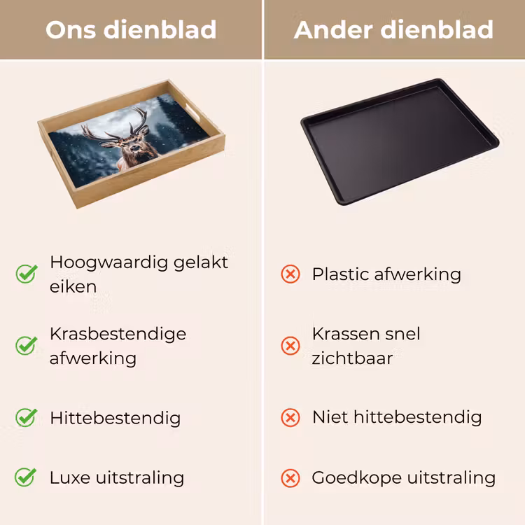Dienblad - Hert - Dieren - Landschap - Winter - Sneeuw — 3