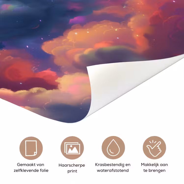 Deursticker - Koala - Dier - Zonnebril - Wolken — 3