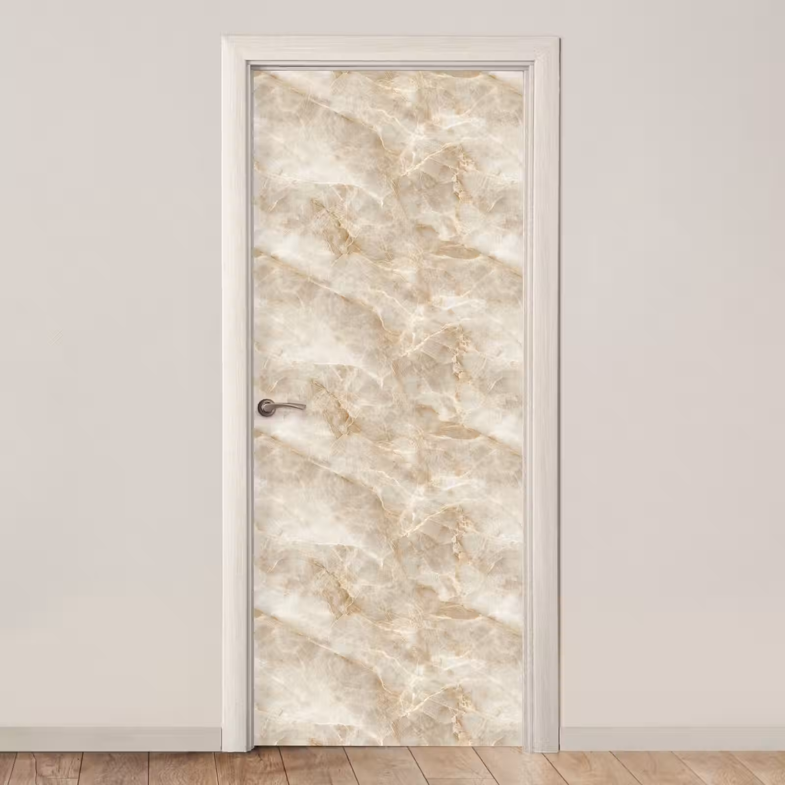 Deursticker - Lichtbeige - Onyx - Subtiel — 1