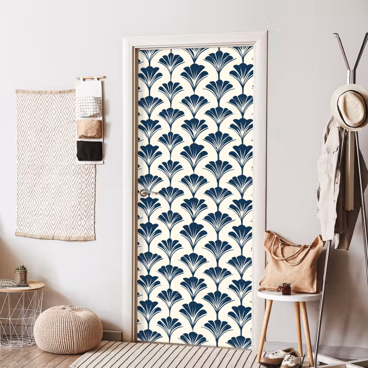 Deursticker - Klassiek - Motief - Blauw — 8