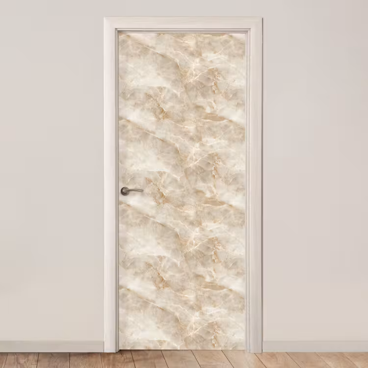 Deursticker - Lichtbeige - Onyx - Subtiel — 1
