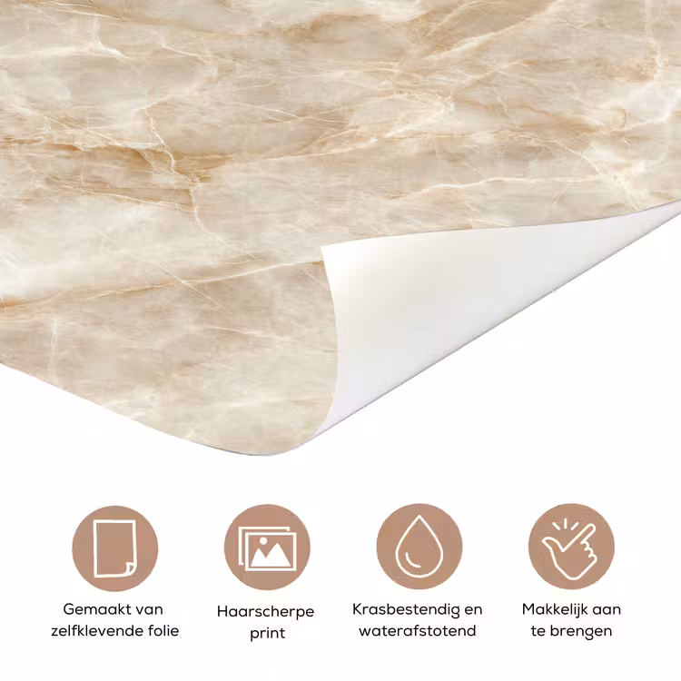 Deursticker - Lichtbeige - Onyx - Subtiel — 3