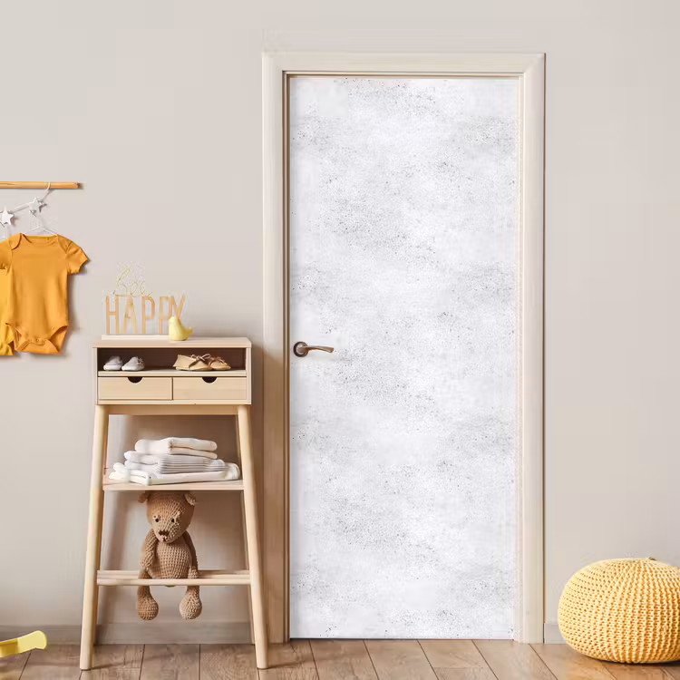 Deursticker - Lichtgrijs - Betonstructuur - Subtiel — 6