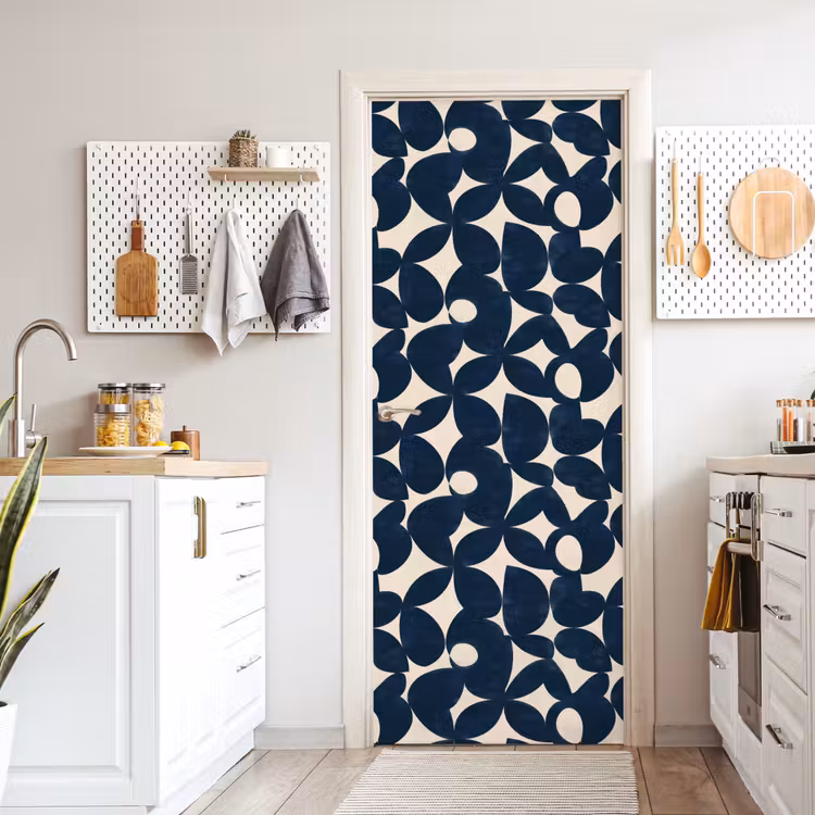 Deursticker - Modern - Geometrisch - Blauw — 7