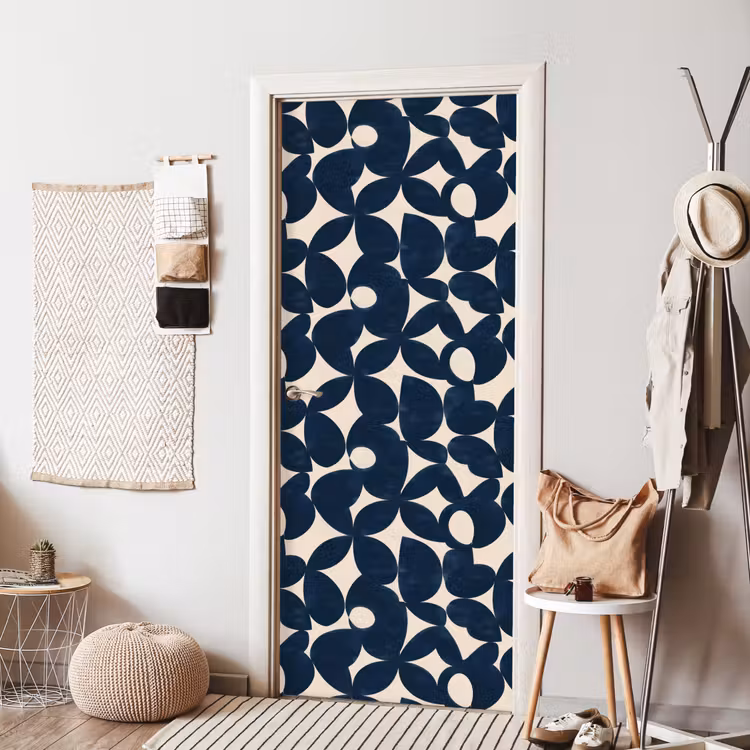 Deursticker - Modern - Geometrisch - Blauw — 8