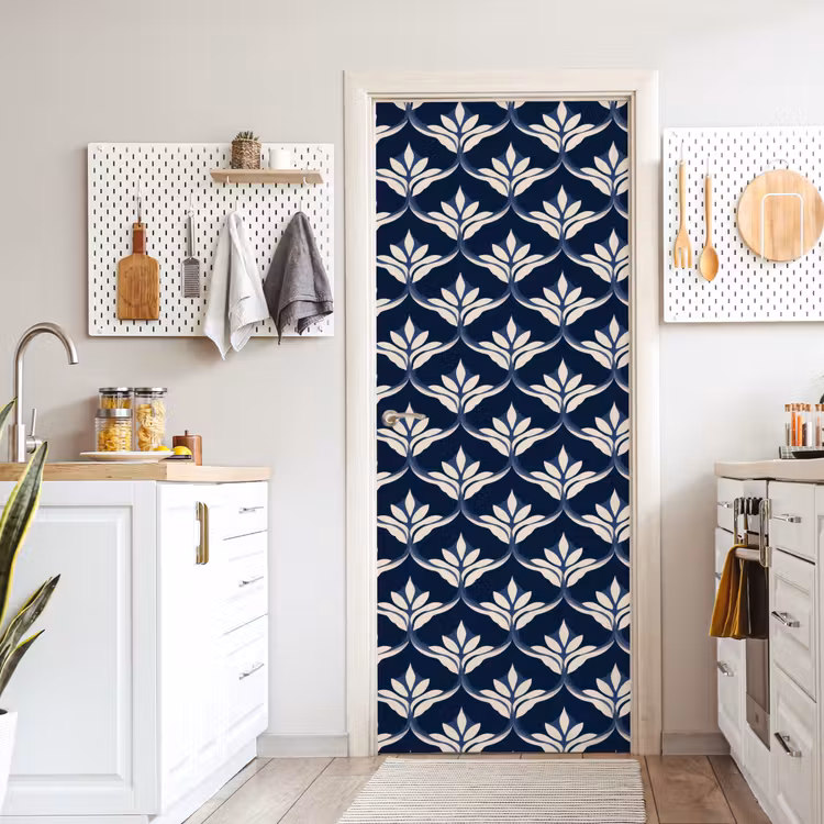 Deursticker - Modern - Ontwerp - Blauw — 7