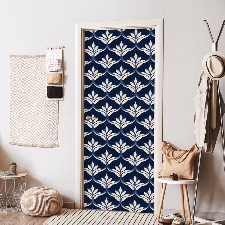 Deursticker - Modern - Ontwerp - Blauw — 8