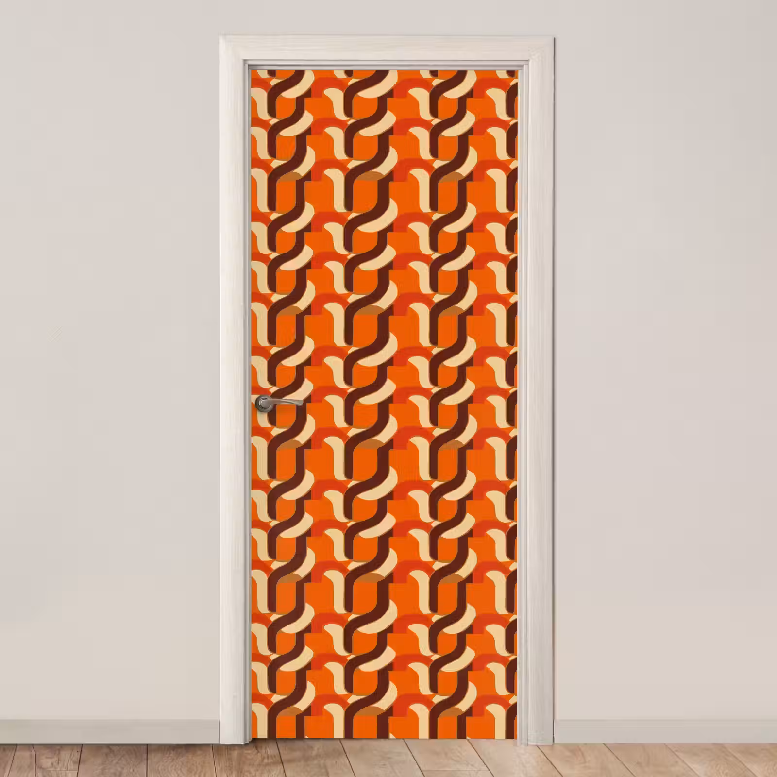 Deursticker - Retro - Modern - Kleurrijk — 1