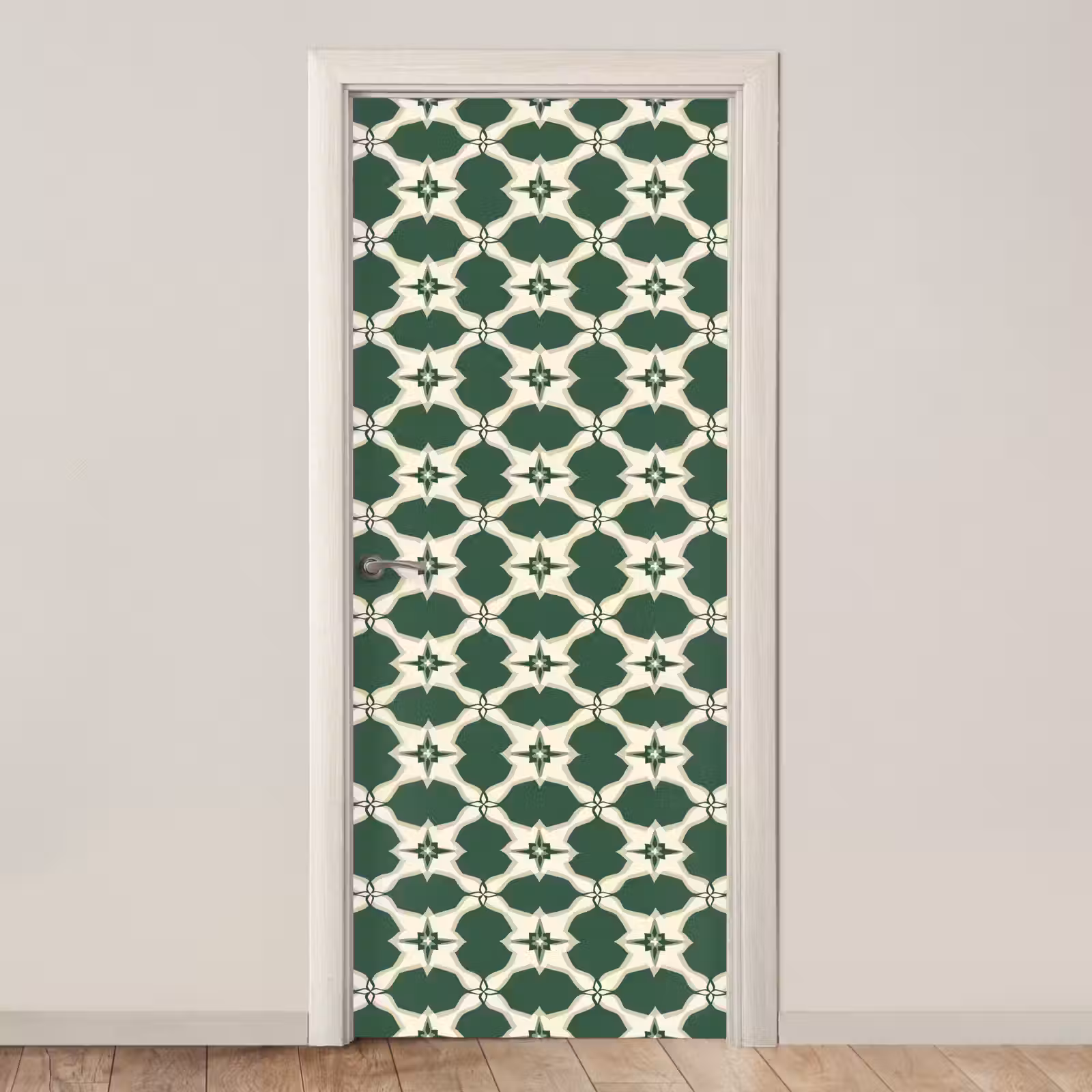 Deursticker - Tegel - Klassiek - Groen — 1