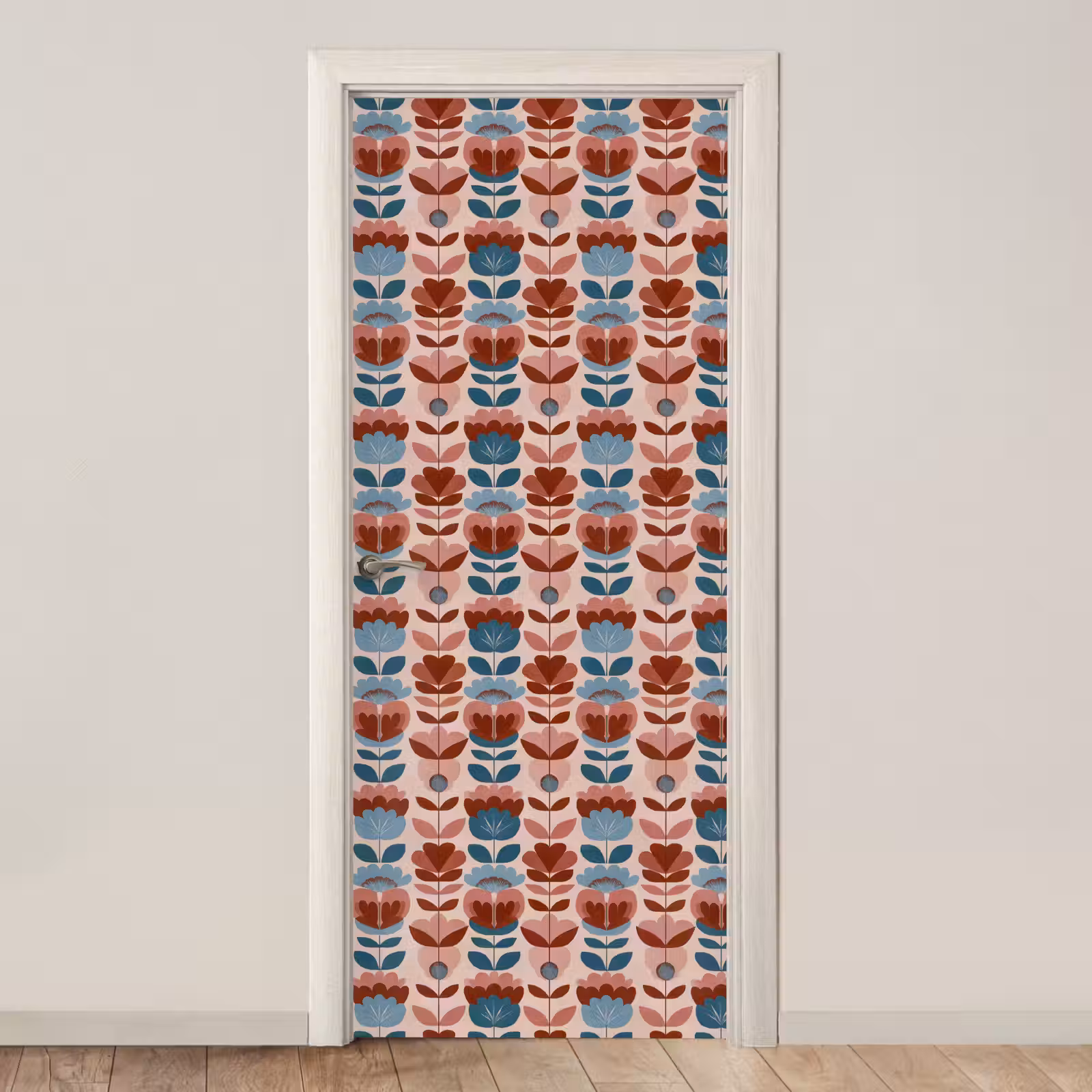 Deursticker - Vintage - Motief - Kleurrijk — 1