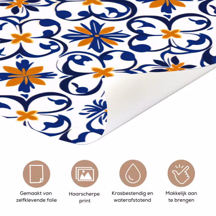 Deursticker - Patroon - Modern - Kleurrijk — 3