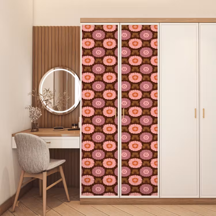 Deursticker - Retro - Madelief - Roze — 5