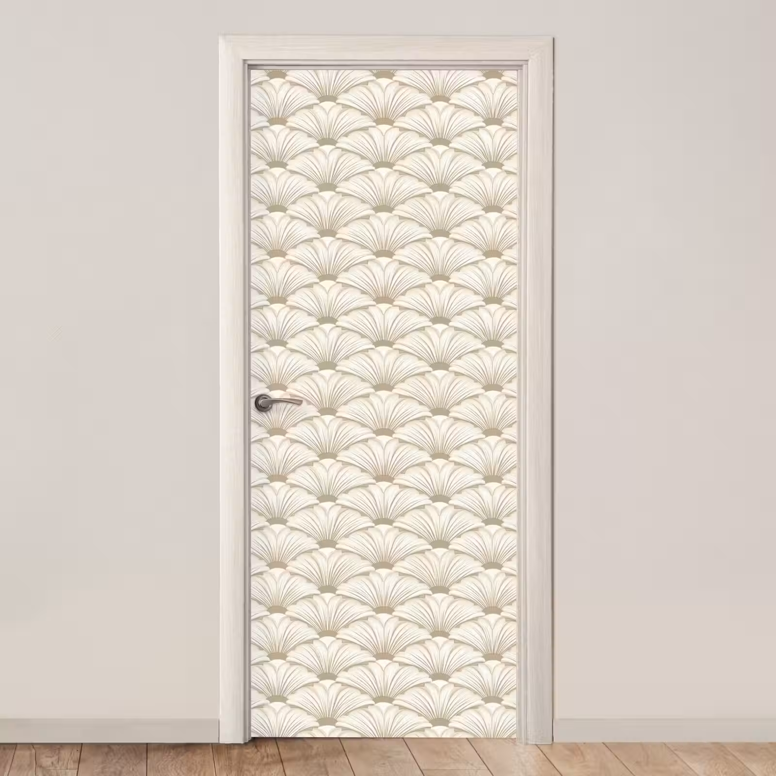 Deursticker - Klassiek - Art - Beige — 1