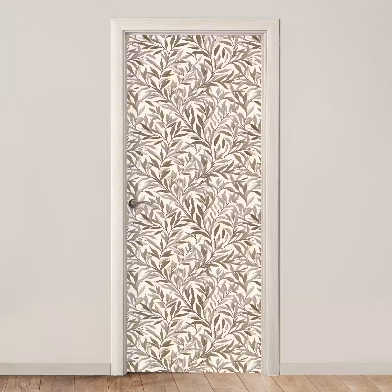 Deursticker - Takken - Botanisch - Taupe — 1