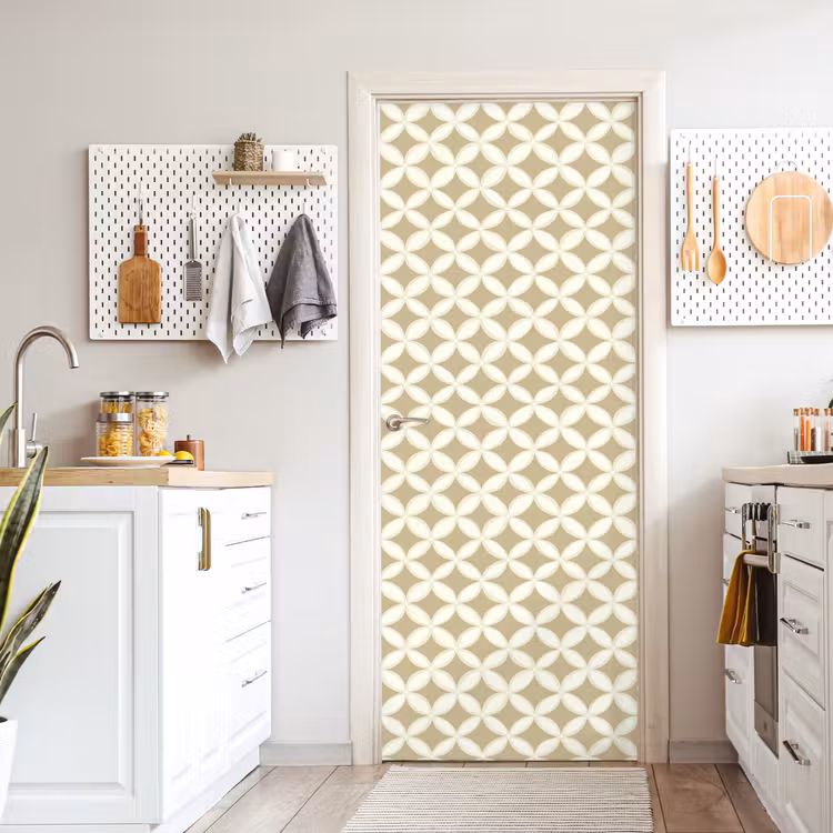 Deursticker - Symmetrisch - Motief - Beige — 7