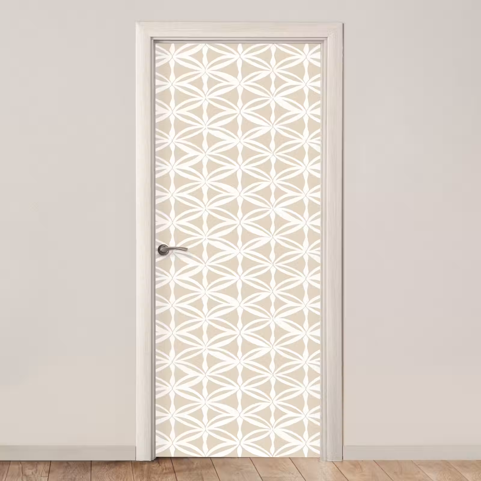 Deursticker - Motief - Modern - Beige — 1