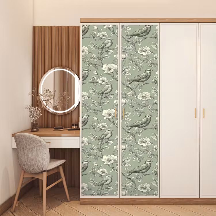 Deursticker - Klassiek - Botanisch - Groen — 5
