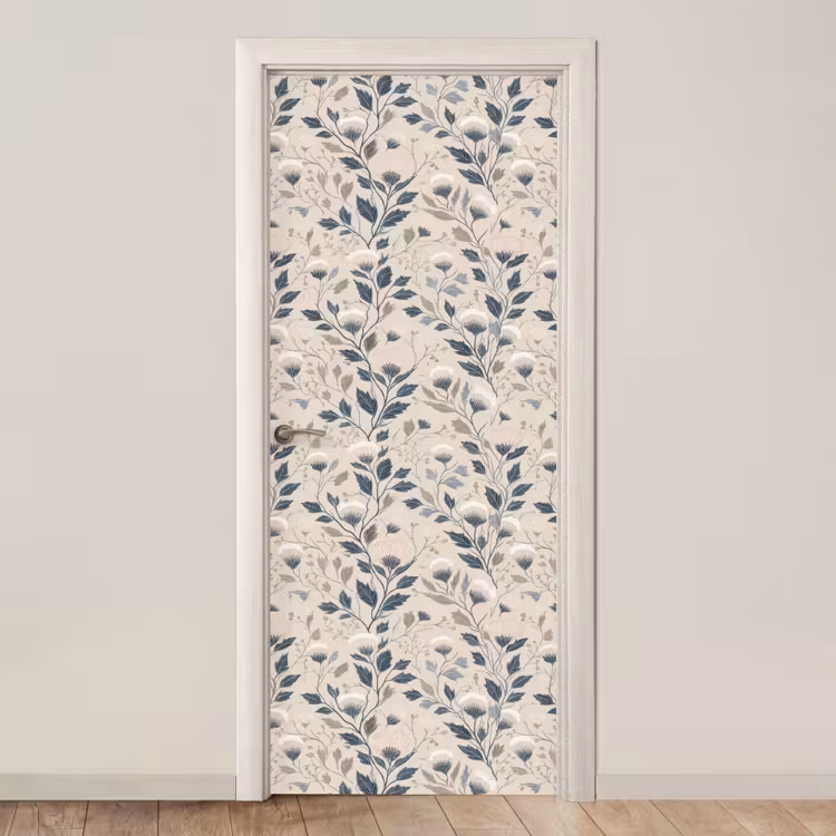 Deursticker - Klassiek - Botanisch - Kleurrijk — 1