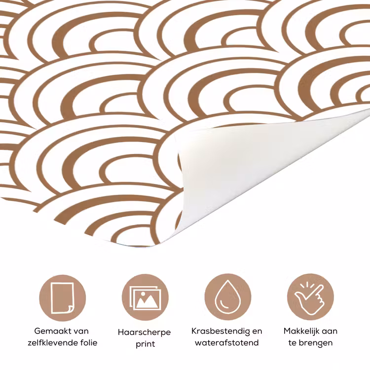 Deursticker - Klassiek - Motief - Terracotta — 3