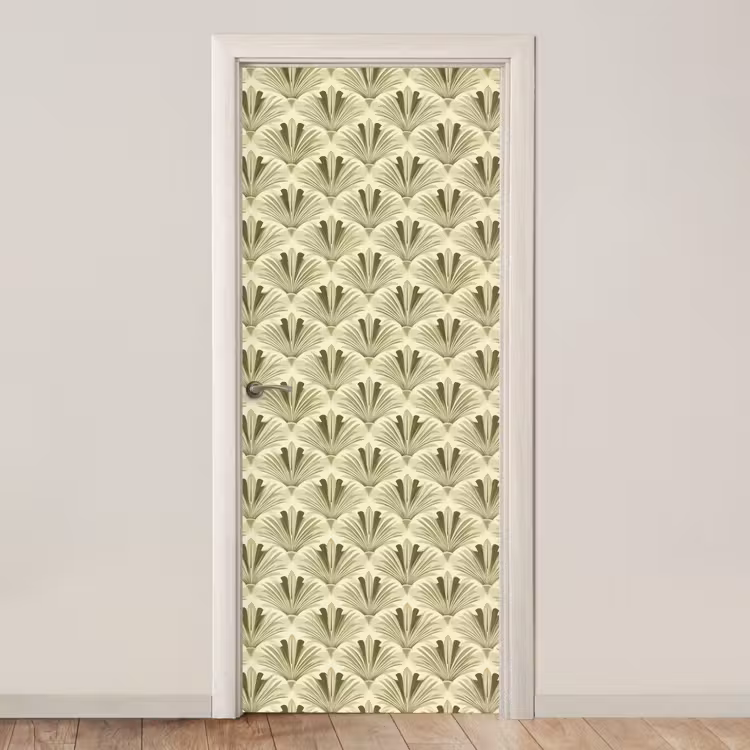Deursticker - Klassiek - Waaier - Groen — 1