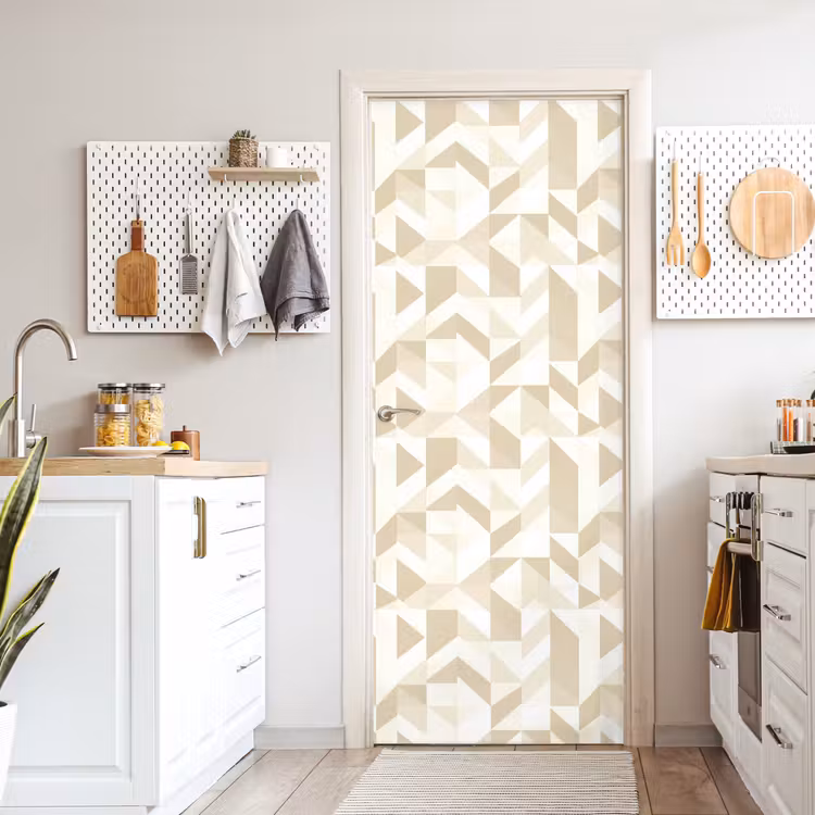 Deursticker - Modern - Abstract - Beige — 7