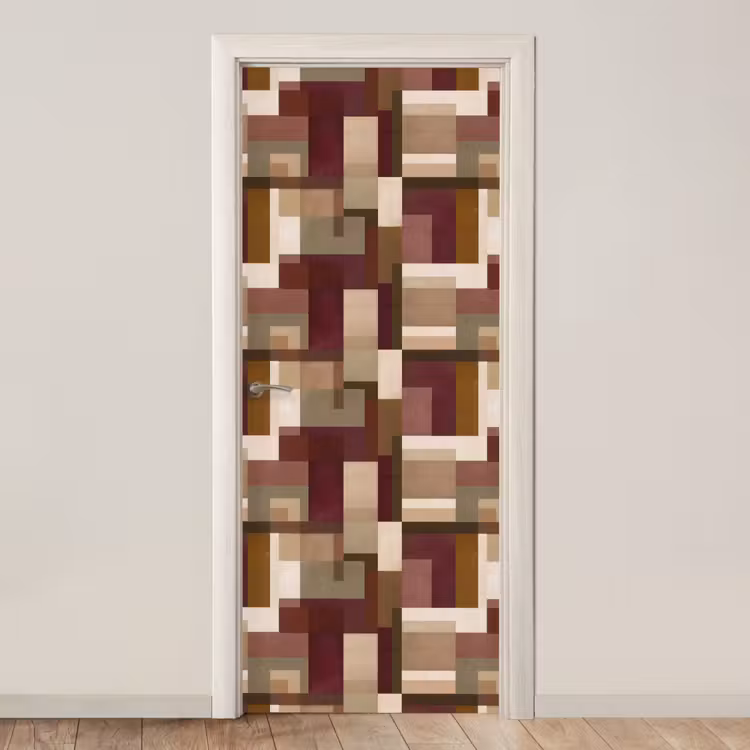 Deursticker - Modern - Geometrie - Kleurrijk — 1