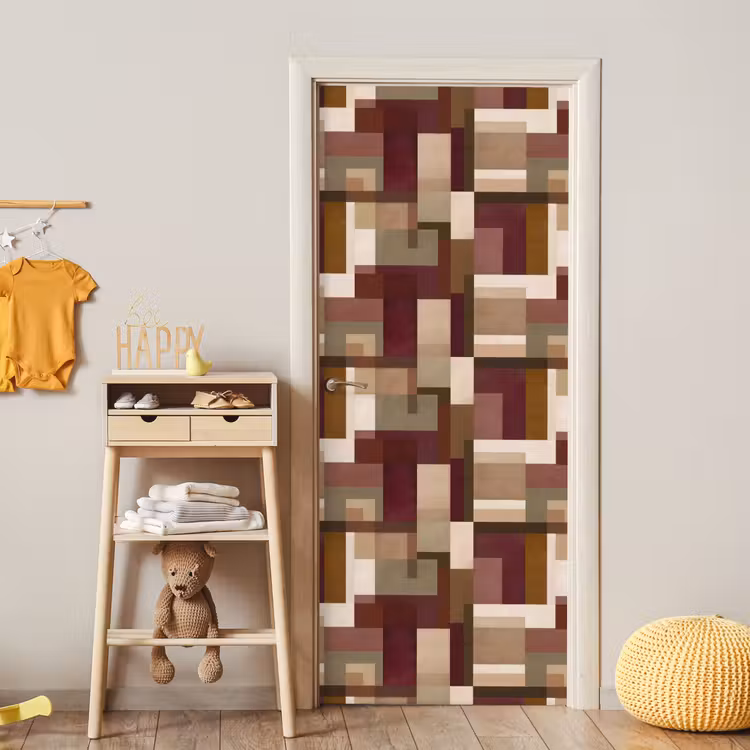 Deursticker - Modern - Geometrie - Kleurrijk — 6