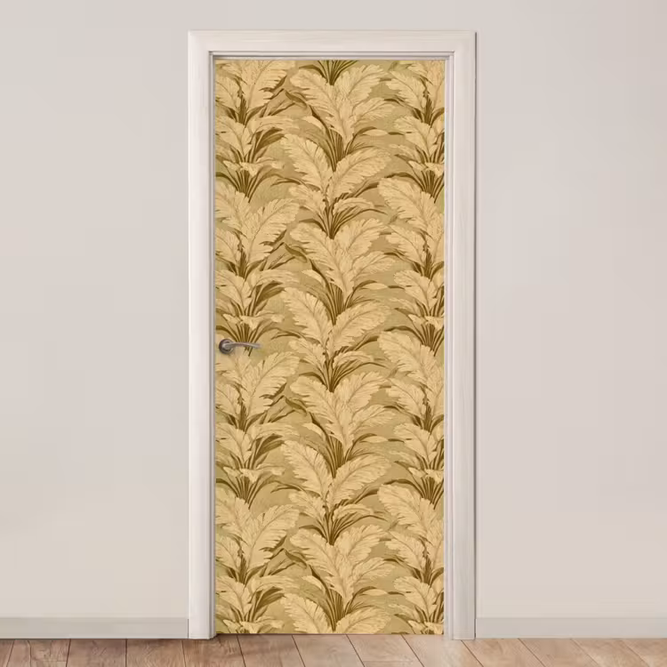 Deursticker - Palmbladeren - Klassiek - Groen — 1