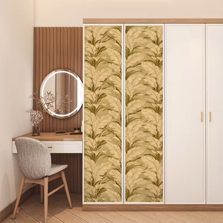 Deursticker - Palmbladeren - Klassiek - Groen — 5